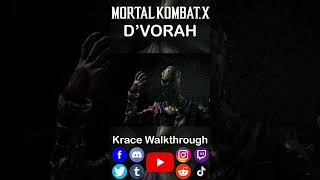 D'vorah Fatality Mortal Kombat X #masterpiece #gaming #fyp #mortalkombat