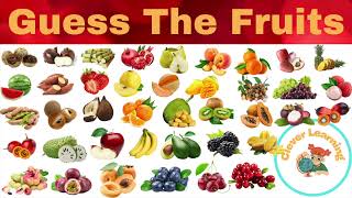 Guess the Fruits in 3 Seconds | 50 Fruits Quiz