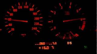 BMW E39 523iA Touring 0-100 - Seriensetup