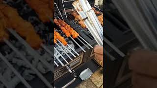 Chicken Tikka & Lamb Chops On Grill #turkishfood #foodie #shorts