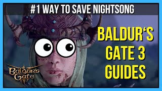 Funny Way to Save Nightsong is Actually Meta in Baldur's Gate 3 (BG3)