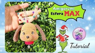 Esfera Perro Max Grinch Amigurumi 🐕🐶 Tutorial Paso a Paso Crochet