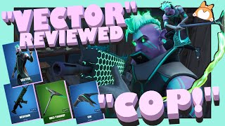 Complete Honest Review: Fortnite "VECTOR" Skin + HEXFORM Wrap + "WILD TANGENT" Pickaxe + ION Glider