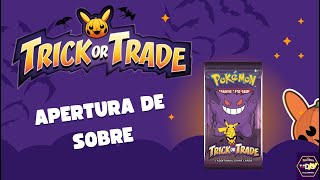 👻 Apertura de sobre Trick or Trade BOOster!!! #pokemon #trickortrade #shorts #fyp