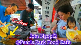 Jom Ngopi2@Pearls Park Food Centre Kota Padawan Kuching Sarawak / Mee Laksa / Lei Cha / Macam2 Ada.