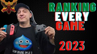 Every Game I Played in 2023, RANKED!