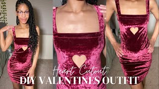 Create Your Own Heart Cutout Dress for Valentine's Day - Easy Sewing Tutorial