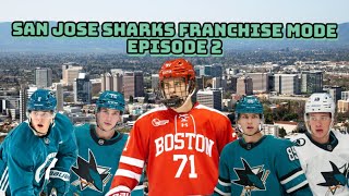 NHL 24 San Jose Sharks Franchise Mode Episode 2