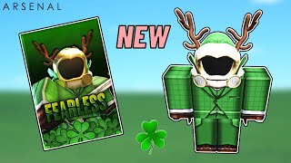 HOW TO GET NEW THE SAINT SKIN AND COMPLETE ST PATRICK'S DAY EVENT IN ARSENAL! (Roblox Arsenal)