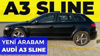 Yeni aracım Audi A3 1.4 TFSI Sportback Attraction Sline