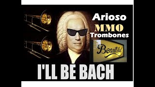 Music Minus One Version! Arioso 4 Clicks = eight Notes FREE MUSIC!! #tromboneracecar