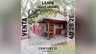 Casa Venta 4D 2B 2E 110m2 / 220m2 Valle Grande Lampa Esquina Aislada