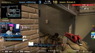 CS:GO - ACE I got on n0thing's stream :)