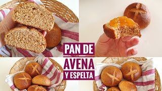 Pan de avena y espelta integral| #Pan #Avena #espelta