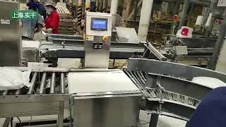 SG-450 20-30KG Wide Range Dynamic Online Weighing Industrial Checkweigher for Heavy Products