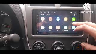 Android Radio Toyota verso s ractis &Rückfahrkamera 2010+