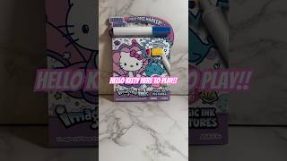 Come color with Hello Kitty! #hellokitty #billieeilish #hello #kitty #pink #fun #drawing #painting