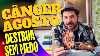 ♋ Tarot Câncer . Agosto 2024 . EXU TEM UM RECADO PRA VOCÊ!  DESTRUA O VELHO PADRÃO OUSADIA