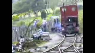 Corris Railway - May 1999 working party. Another "unofficial" working party in May #6