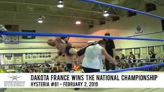 Hystory - Dakota France Wins The National Championship