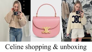 Come shopping with me: Celine bags and ready-to-wear