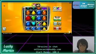 100€ Enough for becoming rich? | Random Slots | LuckyMartin | Brazino Online Casino