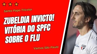 Zubeldia invicto! Vitória do SPFC sobre o Flu.