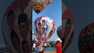 Festival Balon Udara Puri Safira Regency Menganti Viral dari Wonosobo #feedshorts #viralshort