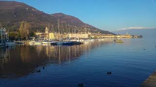 Salò, bella atmosfera, verso il tramonto sunset