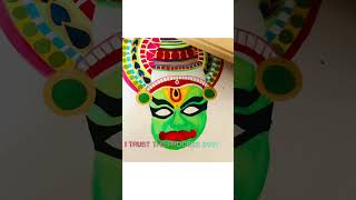 Painting of a kathakali dancer | made you look Meghan trainor