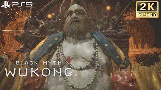 BLACK MYTH WUKONG PS5 Gameplay Part 5 - YELLOWBROW BOSS FIGHT [1440P 60FPS]