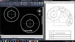 solved example using autocad ( عربى )