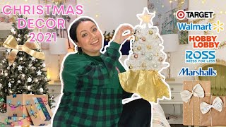 CHRISTMAS APARTMENT DECOR 2021 | Thrift Store Finds, Walmart, Target, Hobby Lobby, Ross & Marshalls