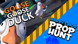 Goose Goose Duck (Among Us?) and Garry's Mod!