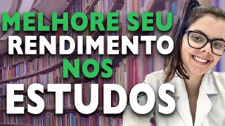 ESTUDAR MELHOR: aumente o rendimento