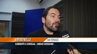 Matías Molle, candidato a concejal   Unidad Ciudadana   San Fernando