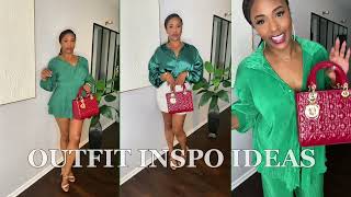 Holiday Outfits Inspo | Designer Bag Unboxing FT: dodotop Lady Bag