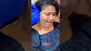 Cute Girl Ear Piercing Girl Reaction 😍🥰❤️#cutegirl #earpiercing #cutereactions #reactionvideo #yt