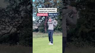 How did your first handicap compare? #golf #golfshorts #golfswing