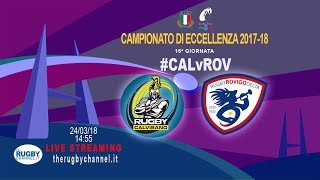 Patarò Calvisano v Femi CZ Rugby Rovigo - Eccellenza XVI Giornata