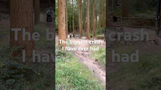 This was a HUGE CRASH #biking #mtb #dhmtblife #mountainbiking #fyp #foryoupage #crash #funny #fyp