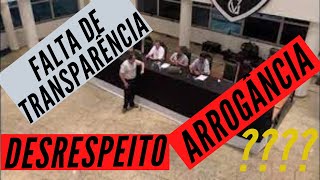 [ABSURDO]Reunião do CD do Vasco teve desrespeito, arrogância e falta de transparëncia!