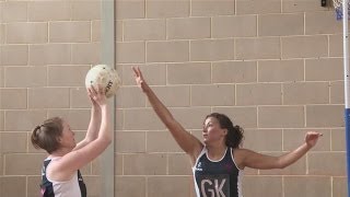 Defending in Netball