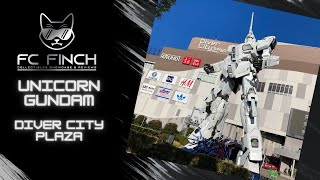 UNICORN GUNDAM DISPLAY - DIVER CITY: FINCH PRESENTS