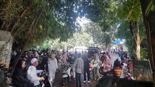 suasana hari raya idul fitri di pemakaman keramat batu bongkok 1 syawal 1445 H. #ziarahkemakam