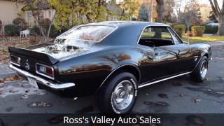 1967 Chevrolet Camaro SS - Ross's Valley Auto Sales - Boise, Idaho