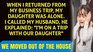 "When I returned from a business journey, I discovered my daughter alone. Where was her spouse?"