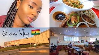 EXPLORING AFRICA,GHANA 🇬🇭|| Drive Through Busy Streets,Shopping At The Kumasi Mall & Lunch Date 😍