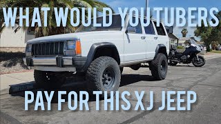 WHAT WOULD YOU PAY FOR THIS OLD JEEP CHEROKEE XJ?