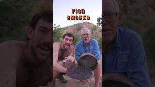 How to make a fish smoker - bush style! #australia #cooking #outback